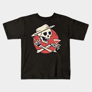 Social distortion retro style Kids T-Shirt